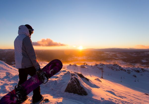 Sunrise in Blue Cow - Perisher